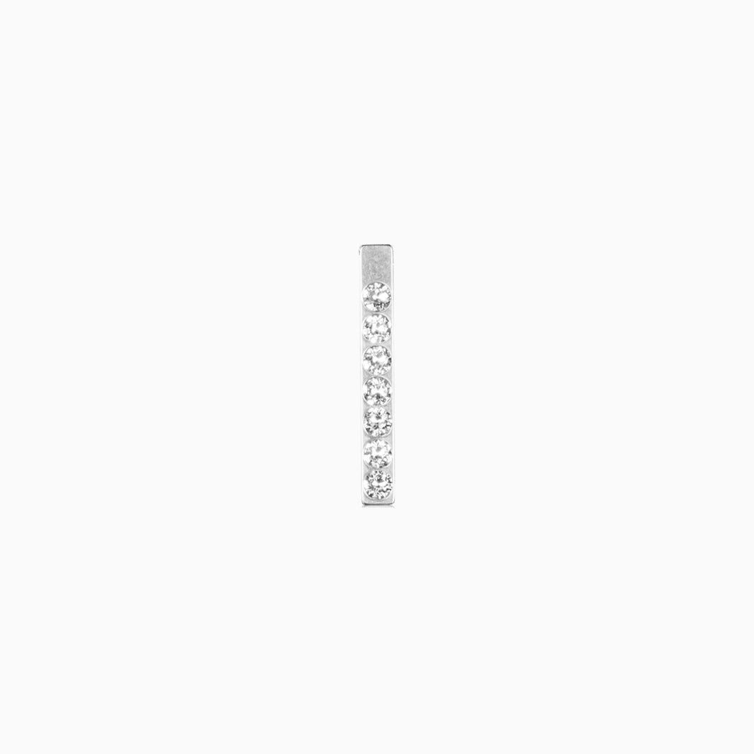 20mm Brilliance Straight Crystal Necklace Pendant