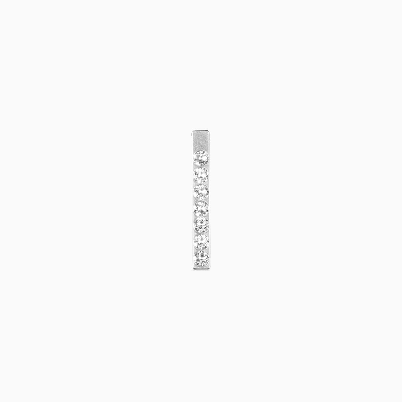 20mm Brilliance Straight Crystal Necklace Pendant