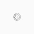 8mm Brilliance Halo Crystal Necklace Pendant