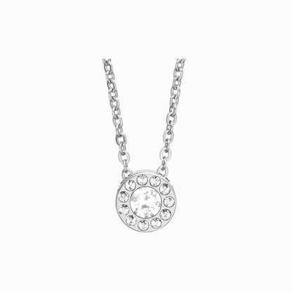 Brilliance Halo Crystal Necklace