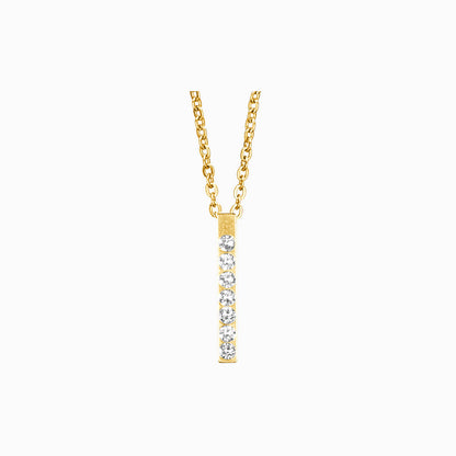Brilliance Straight Crystal Necklace