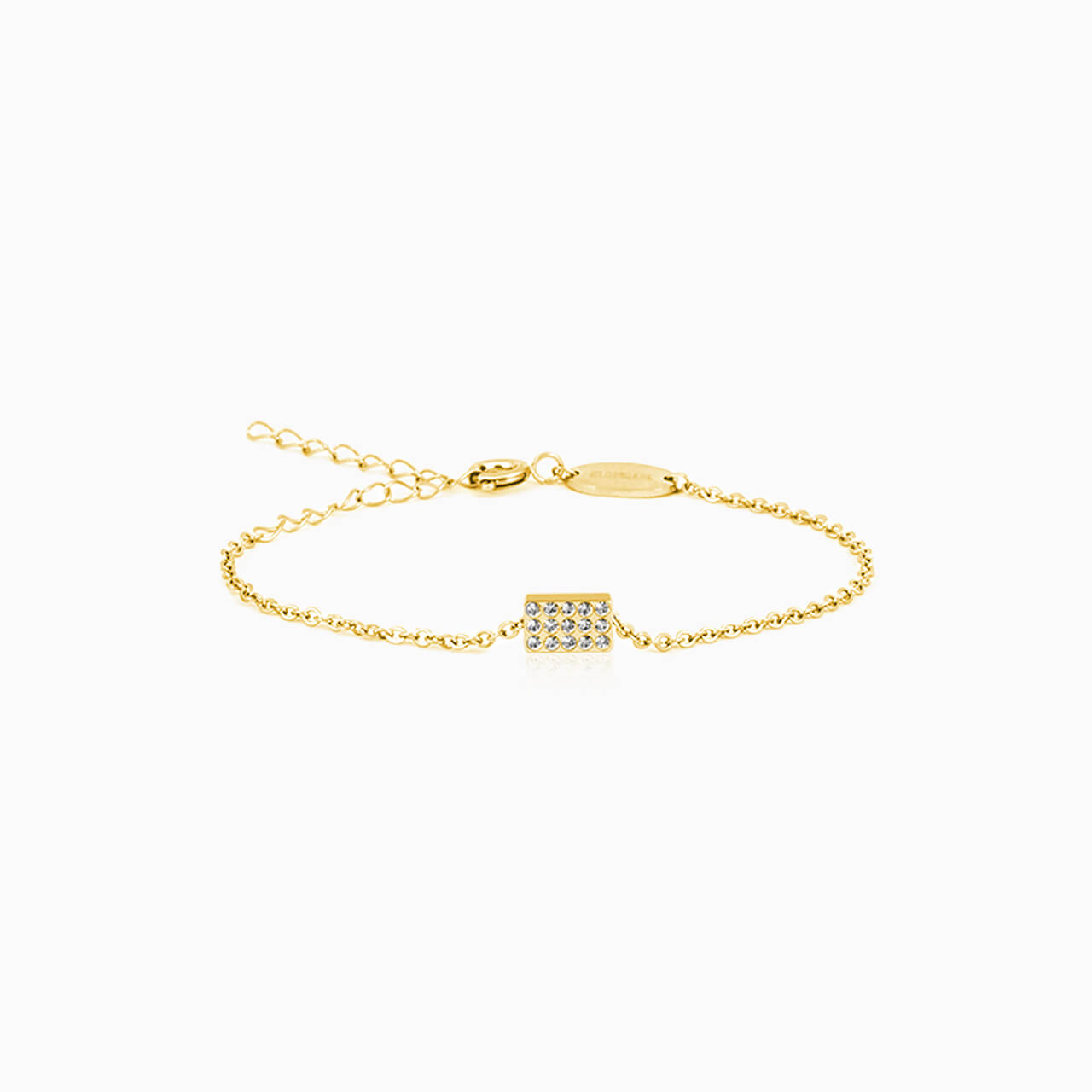 Brilliance Oblong Crystal Bracelet