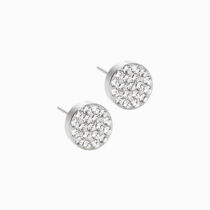 Silver Titanium Brilliance Plenary Earrings