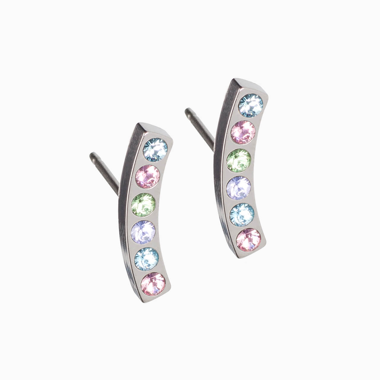 Brilliance Sweep Crystal Earrings
