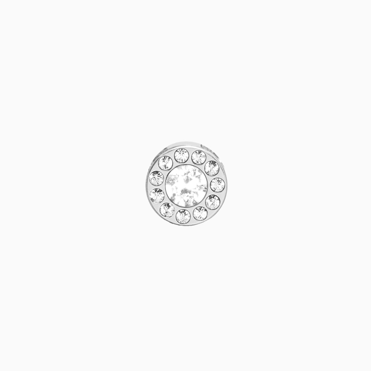 8mm Brilliance Halo Crystal Necklace Pendant
