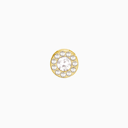 8mm Brilliance Halo Crystal Necklace Pendant