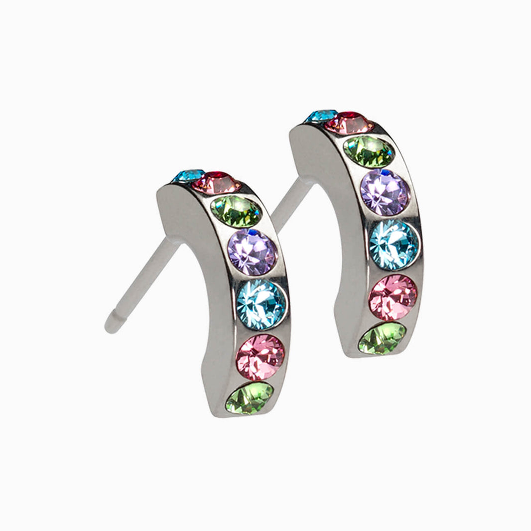 Pendant Brilliance Curved Light Fantasy Earrings