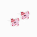 Medical Plastic 5mm Butterfly Earrings