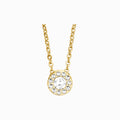 Brilliance Halo Crystal Necklace