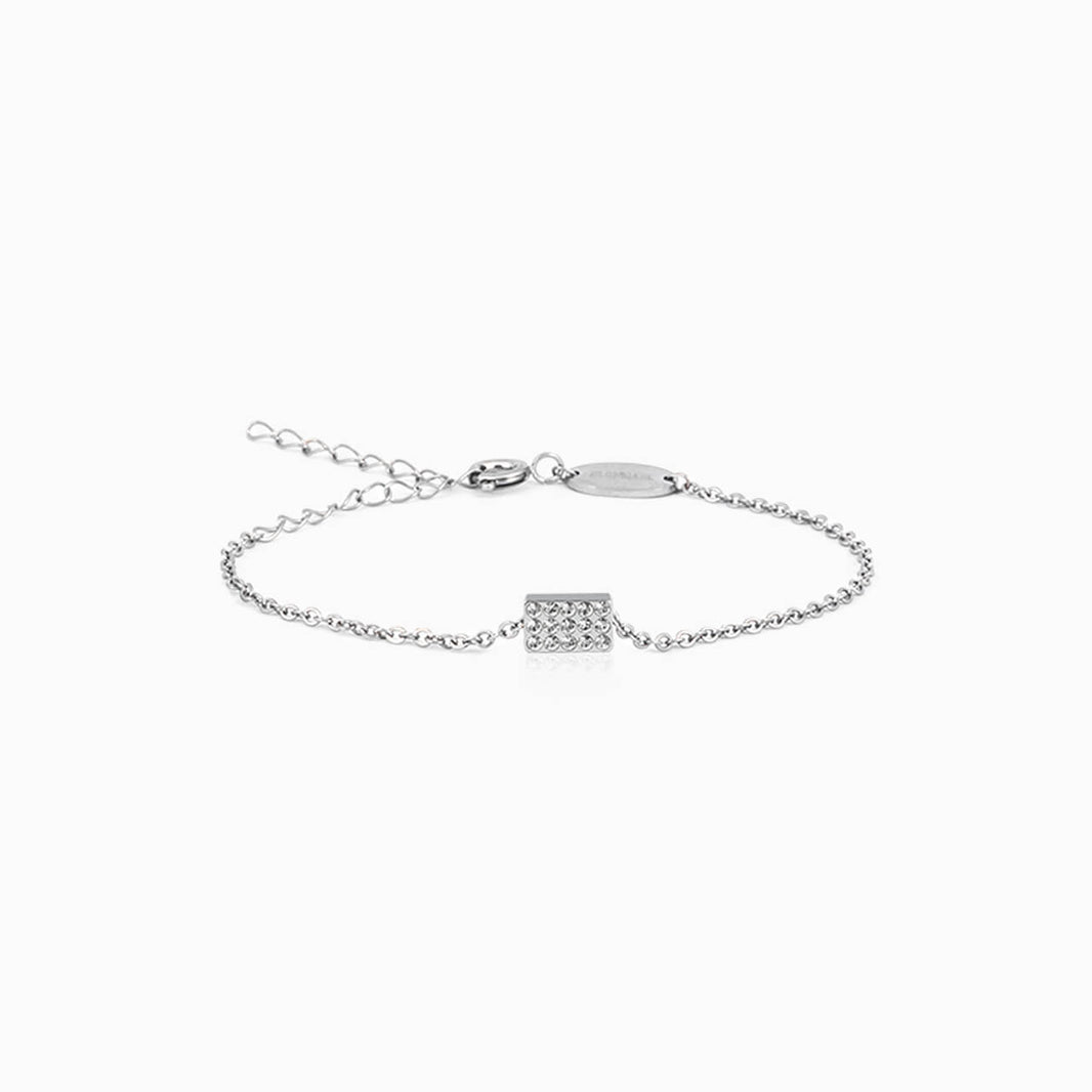 Brilliance Oblong Crystal Bracelet