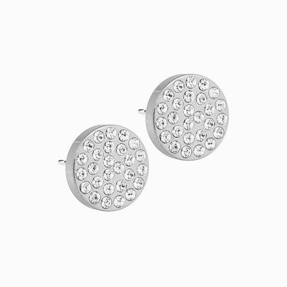 Silver Titanium Brilliance Plenary Earrings