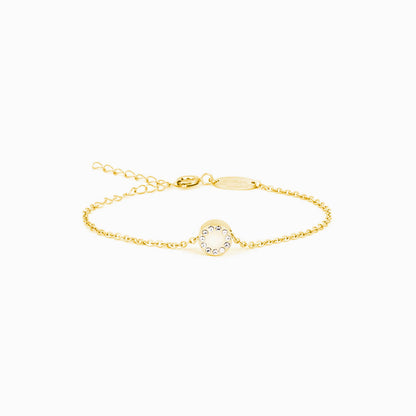 Brilliance Puck Crystal Bracelet