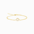 Brilliance Puck Crystal Bracelet