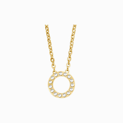 Brilliance Puck Hollow Necklace