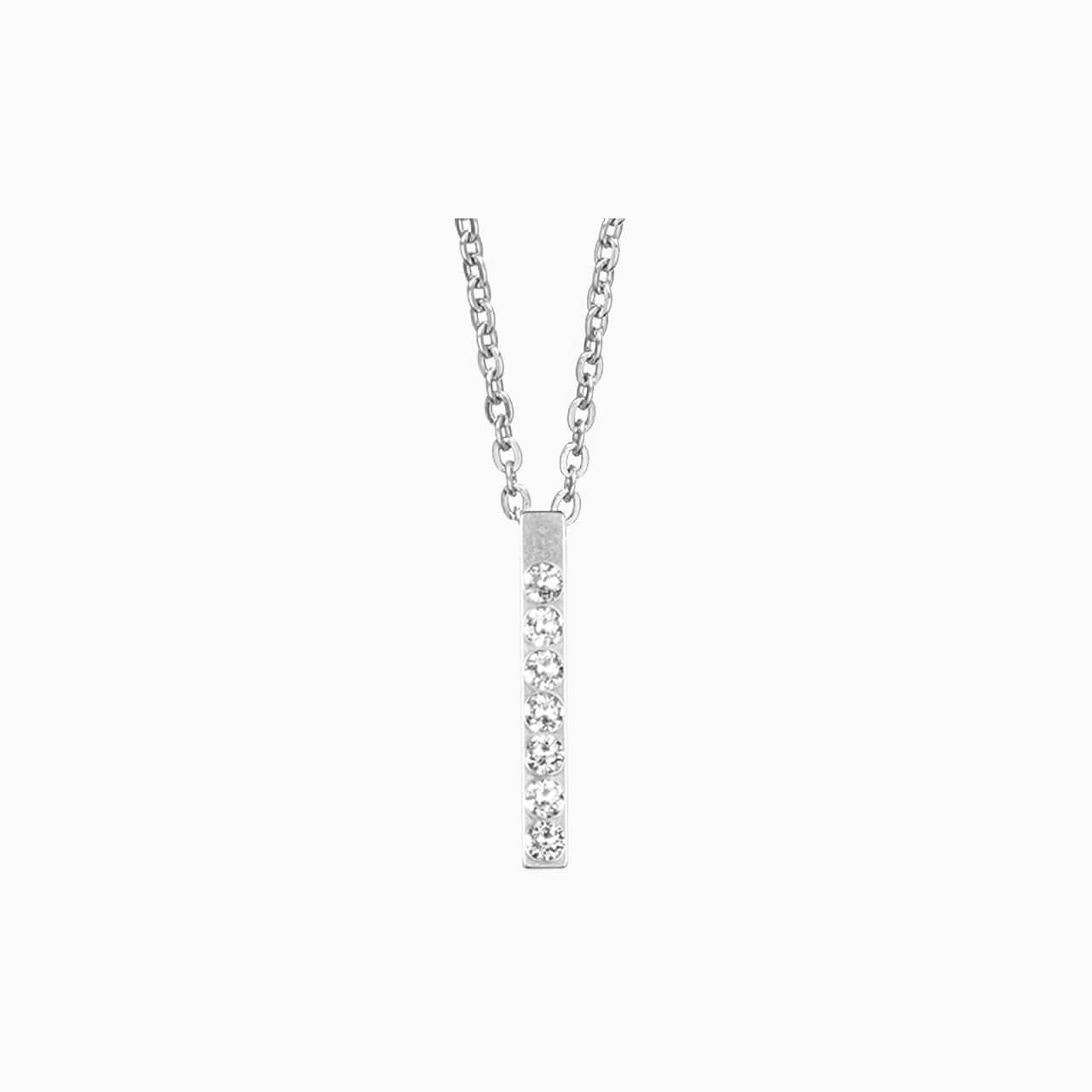 Brilliance Straight Crystal Necklace