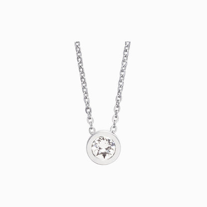 Grand Bezel Crystal Necklace