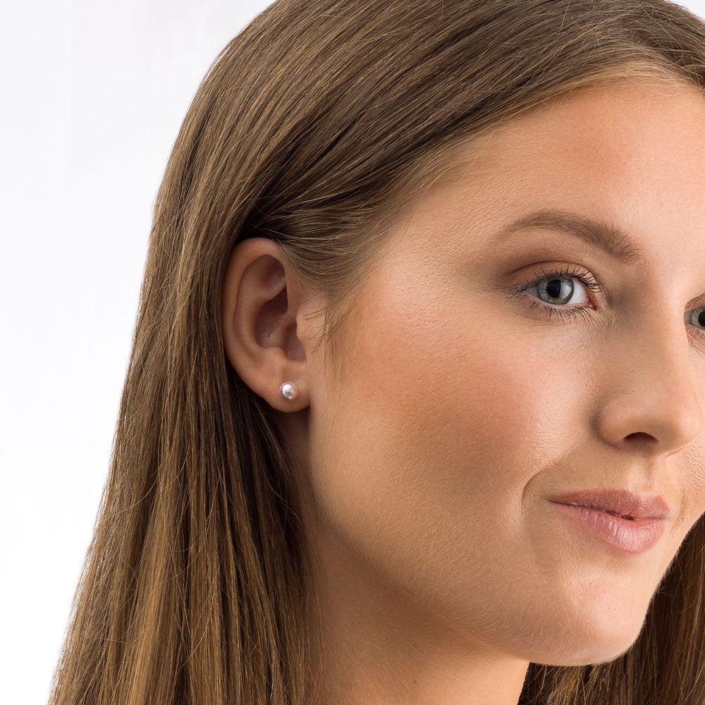 Light Rose Pearl Earrings