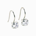 Pendant Prong Set  CZ Earrings