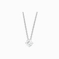 Prong Set 7mm CZ Necklace