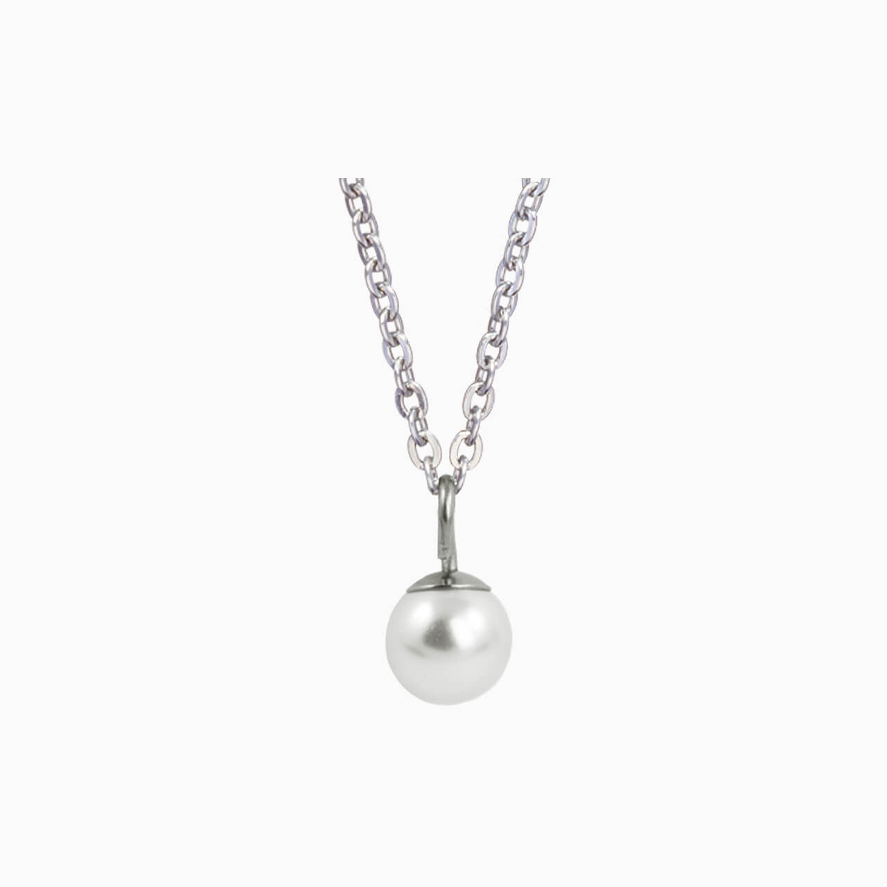 White Pearl Necklace