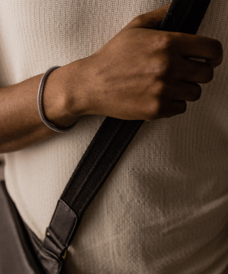 Grand Round Mesh Bracelet