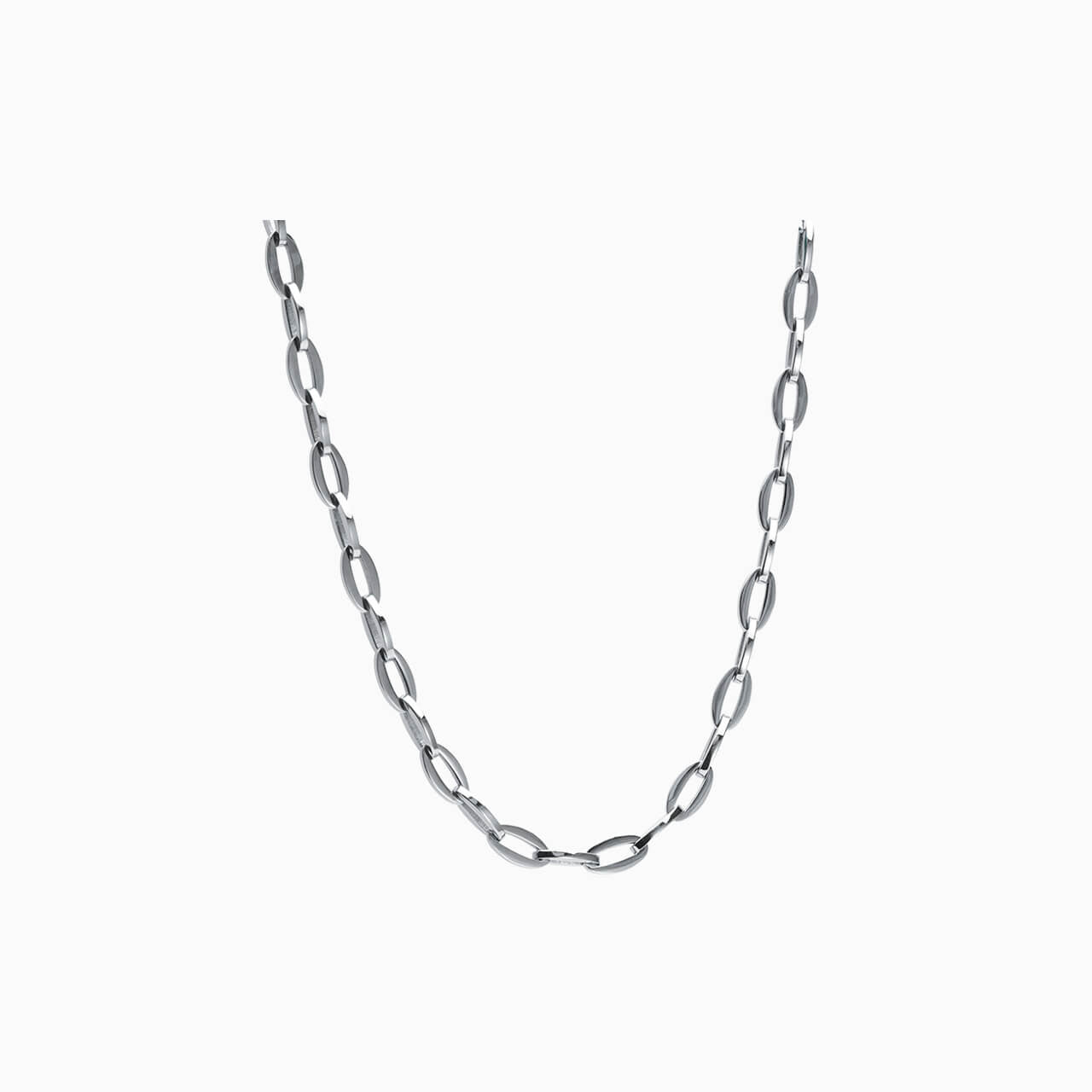 Grand link necklace in silver 