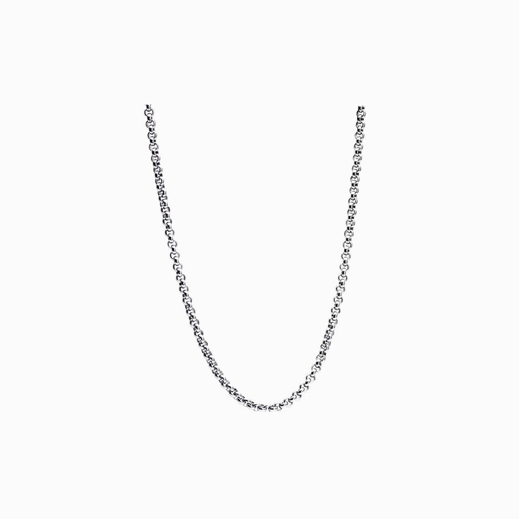 Box chain necklace for men