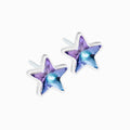 Medical Plastic 6mm Star Earrings