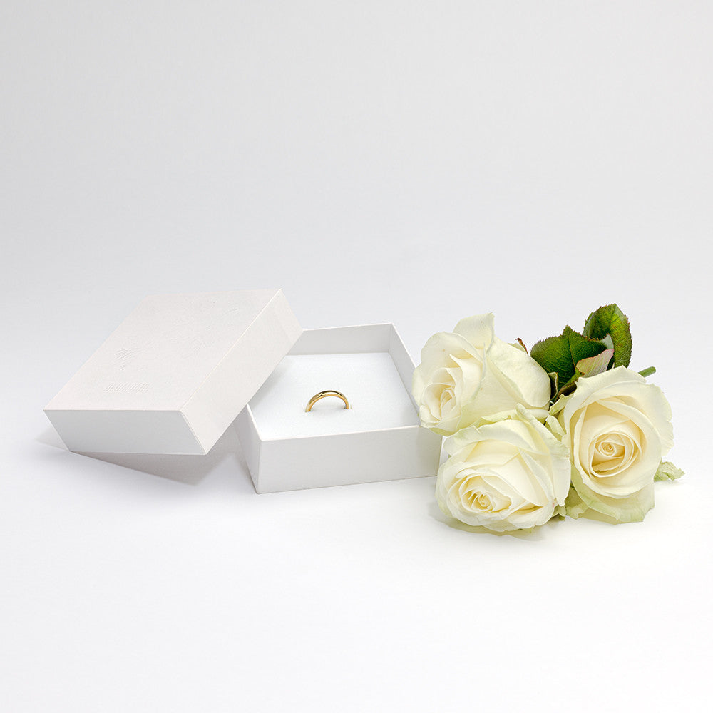 Cupped Plain 3mm Ring